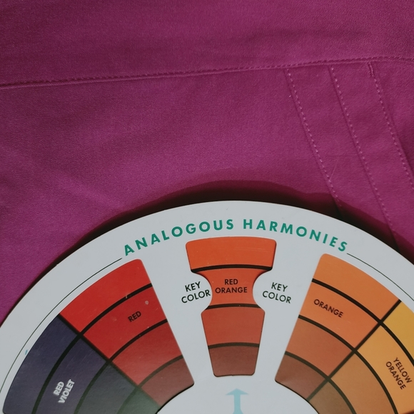 Bold Deep Pink Golf Shorts - Picture 4 of 6